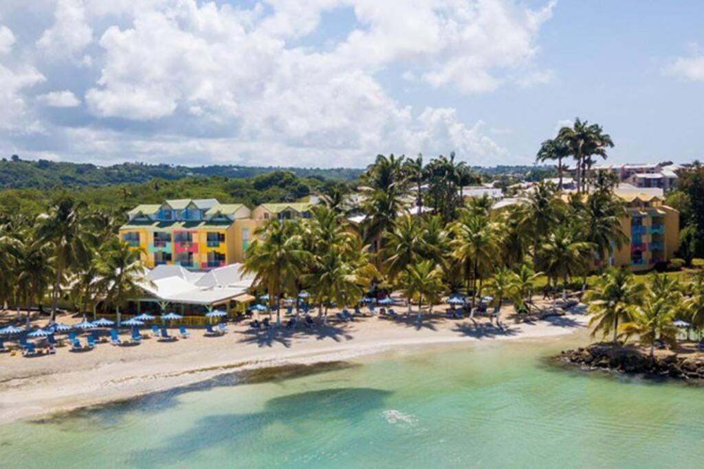 Blue Lagoon Appart En Residence Acces Plage Le Gosier  Esterno foto